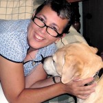 Susy w guide dog Susy w guide dog