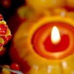 pumpkin votives
