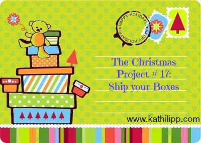The Christmas Project # 17: Shipping