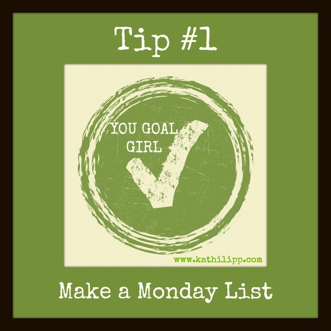 My Goals this Week, Tips for Achieving Your Goals #1, and Win The Me Project