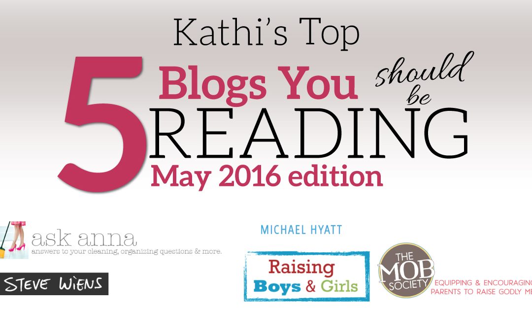 Friday Favs — 5 Blogs You Should Be Reading