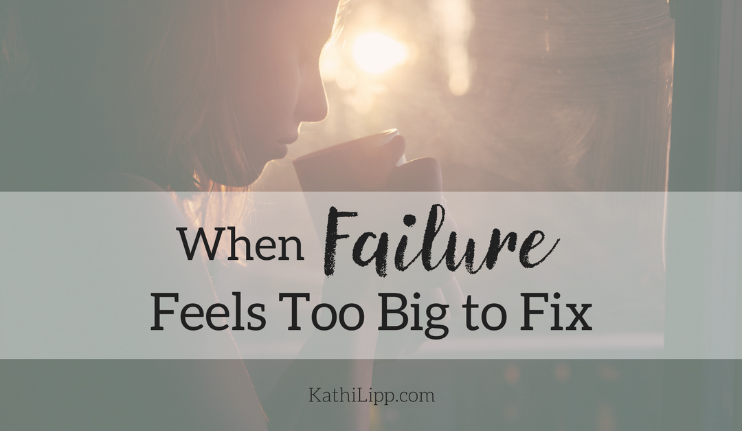 When a Failure Feels too Big to Fix