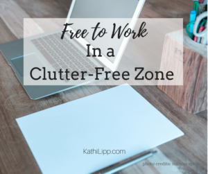 clutter free work