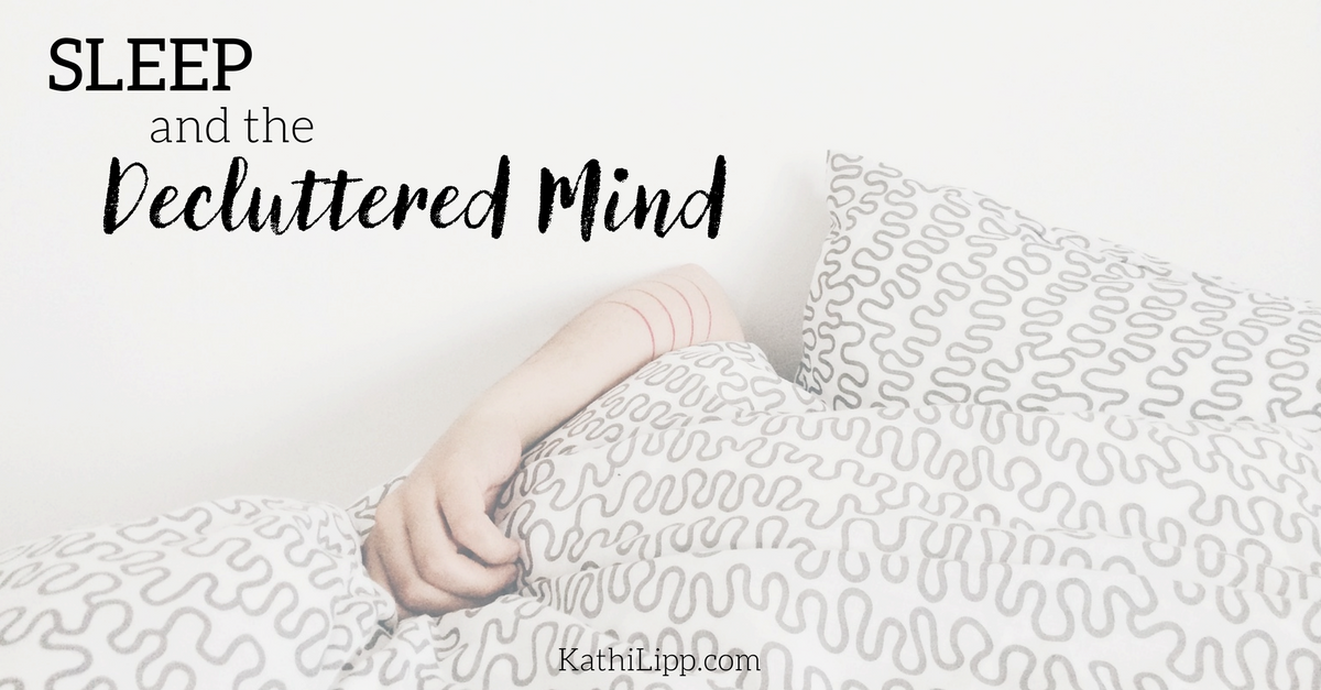 clutter-free mind