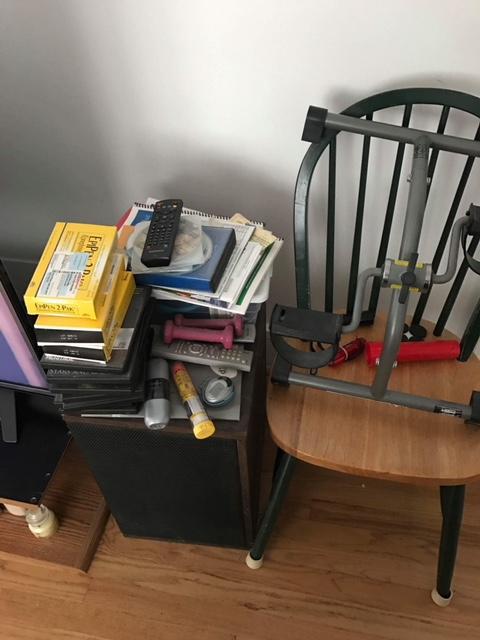 declutter before and after