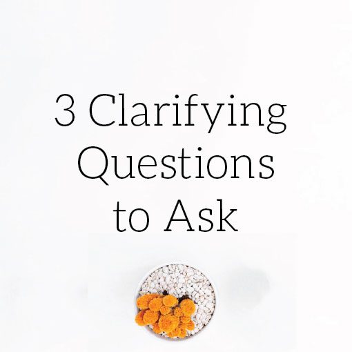 clutter free questions to ask