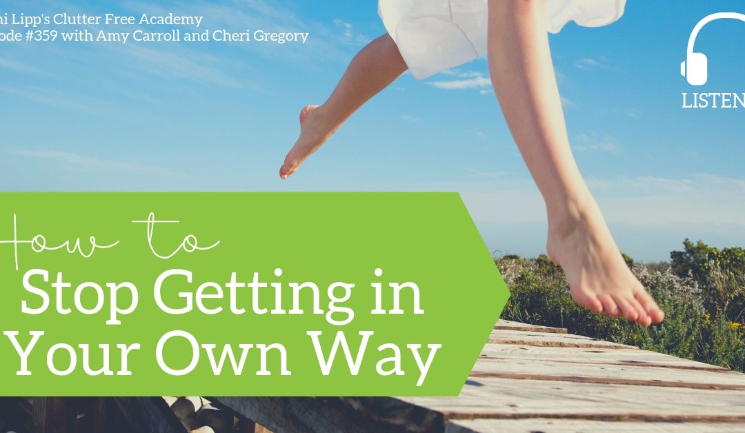 #359 How to Stop Getting in Your Own Way with Amy Carroll and Cheri Gregory