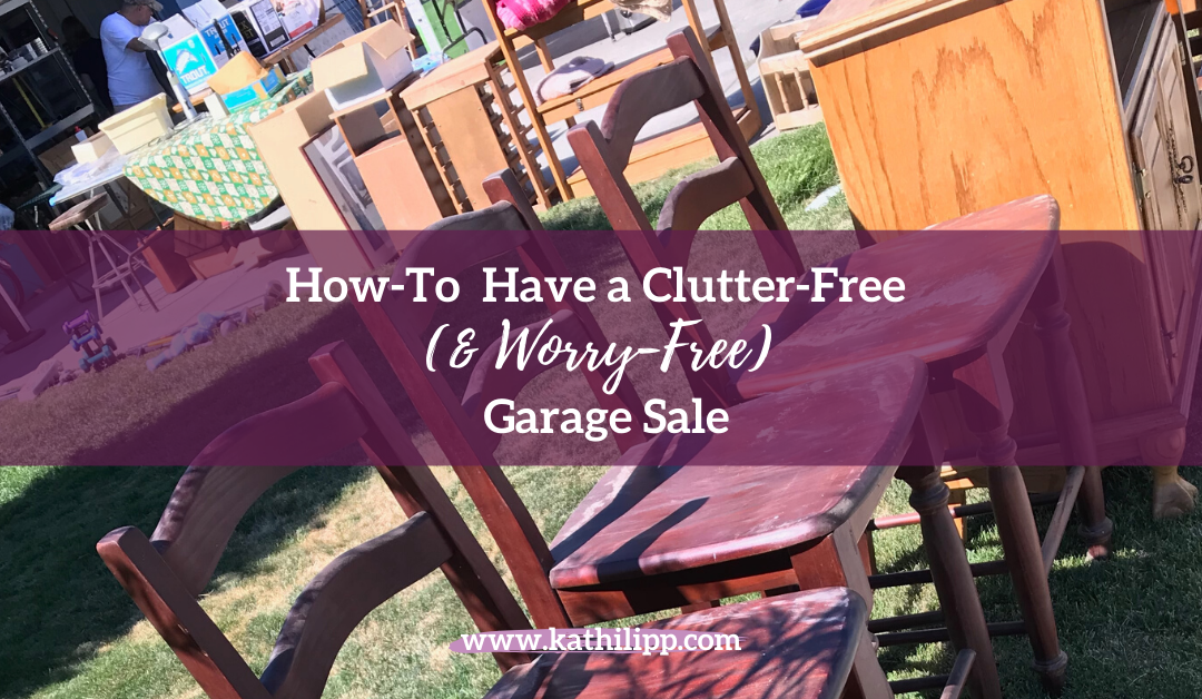 How-To Have a Clutter Free (& Worry Free) Garage Sale