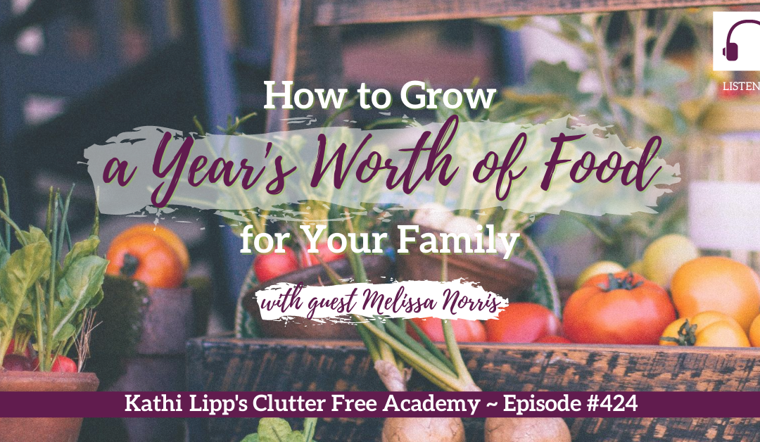 424 How to Grow a Year’s Worth of Food for Your Family (Melissa Norris)