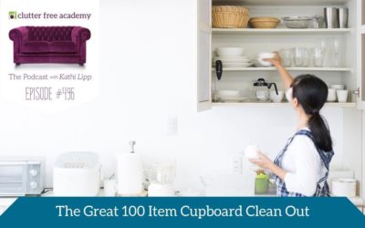 496: 1 Day Declutter: The Great 100 Item Cupboard Cleanout