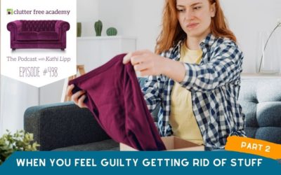 498: When You Feel Guilty Getting Rid of Stuff Part 2