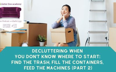 #533 Decluttering When You Don’t Know Where to Start Part 2