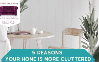 #538 5 Reasons Your Home is MORE Cluttered