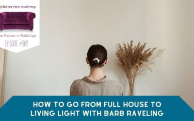 #564 How to Go from Full House to Living Light with Barb Raveling