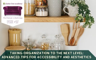 #587 Taking Organization to the Next Level: Advanced Tips for Accessibility and Aesthetics