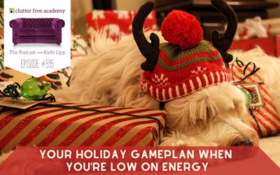 #595 Your Holiday Gameplan When You’re Low on Energy