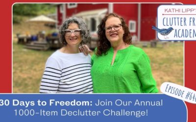 #640 30 Days to Freedom: Join Our Annual 1000-Item Declutter Challenge!