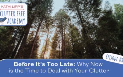 #643 Before It’s Too Late: Why Now is the Time to Deal with Your Clutter