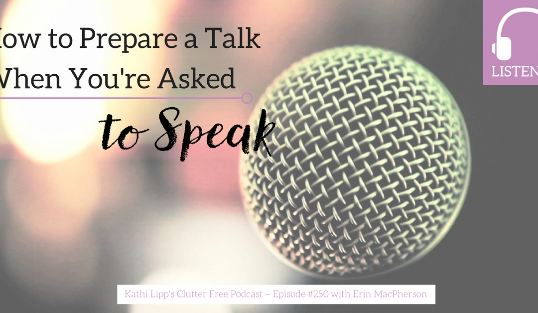 Episode #250: How to Prepare a Talk When You’re Asked to Speak