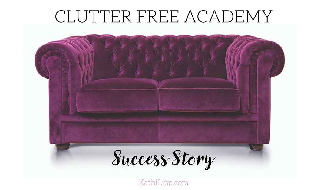 Declutter Before and After: Heather’s Story