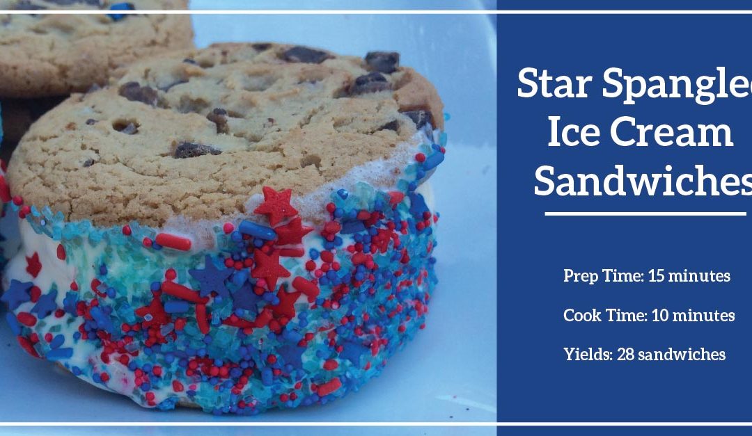 Recipes to Crave: Star-Spangled Ice Cream Sandwiches